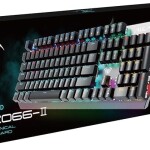 AULA F2066-II PC Portable Mechanical Keyboard, 104 Full Keys Gaming Wired Blue switch
