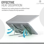 حامل لابتوب قابل للتعديل، حامل لابتوب محمول من الالومنيوم للمكتب