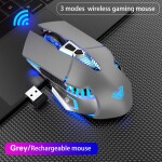 Mouse Aula SC-200 Wireless + Bluetooth