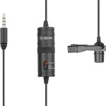 Boya BY-M1 Lavalier Microphone - Black