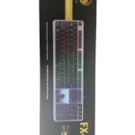 Gaming Keyboard fire.x FX-11 Rainbow Light Arabic and English Words